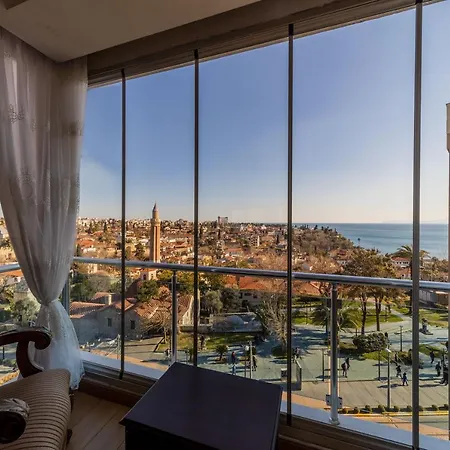 Exceptional Apartment With Sea View Near Mermerli Beach In Muratpasa, Antalya Antalya