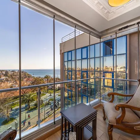 Exceptional Apartment With Sea View Near Mermerli Beach In Muratpasa, Antalya Daire Antalya
