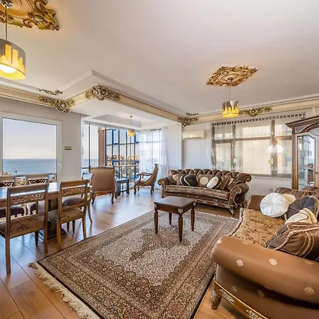 Exceptional Apartment With Sea View Near Mermerli Beach In Muratpasa, Antalya Antalya